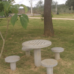 Mesa de damas no empreendimento Alto Santo Antônio localizado em São Tiago no estado de Minas Gerais.