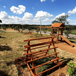 Playground do empreendimento Alto Santo Antônio localizado em São Tiago no estado de Minas Gerais.