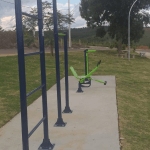 Academia ao ar livre no empreendimento Alto Santo Antônio localizado em São Tiago no estado de Minas Gerais.