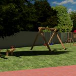 Playground do empreendimento Luiza Graçano na cidade de Barroso em Minas Gerais.