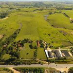 Vista aérea do empreendimento Villa da Serra localizado no município Cruzeiro em São Paulo.